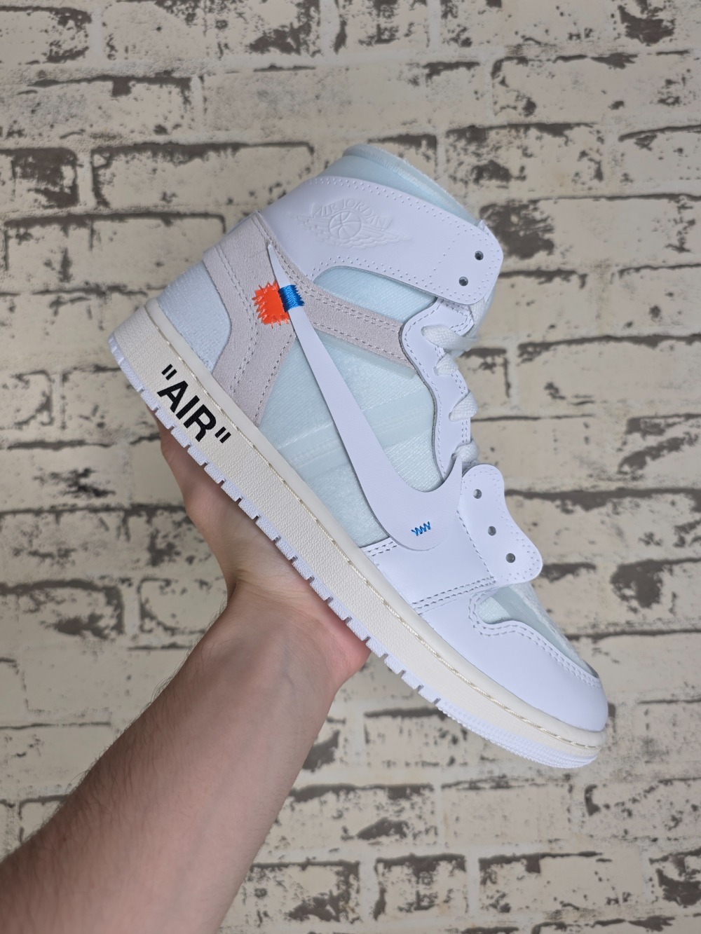 Virgil Abloh Archive x Air Jordan 1 High Retro Alaska (2026) — 41, Novo