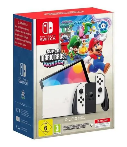 Console Nintendo Switch OLED Super Mario Bros Wonder