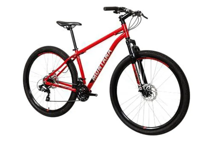 Bicicleta Caloi Montana - Câmbio Shimano 21v, Freio a Disco - Tamanho 17" - 1,70cm até 1,80cm