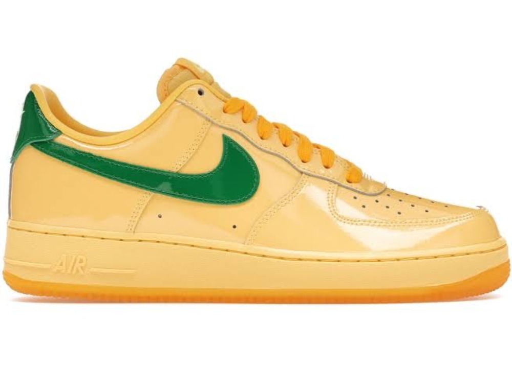 Nike Air Force 1 Low Topaz Gold Light Laser Orange — 43, Novo