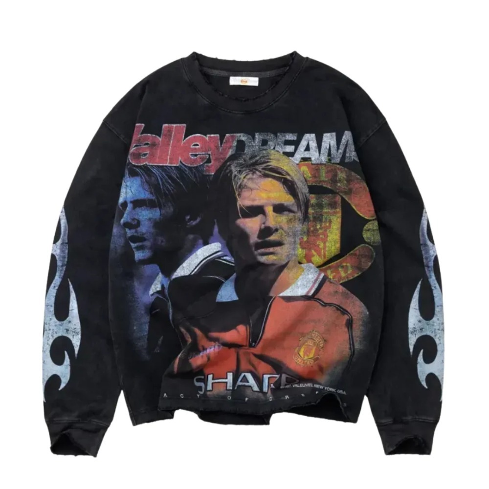 Camiseta Vale Lives Forever Goat LongSleeve Black — M, Novo