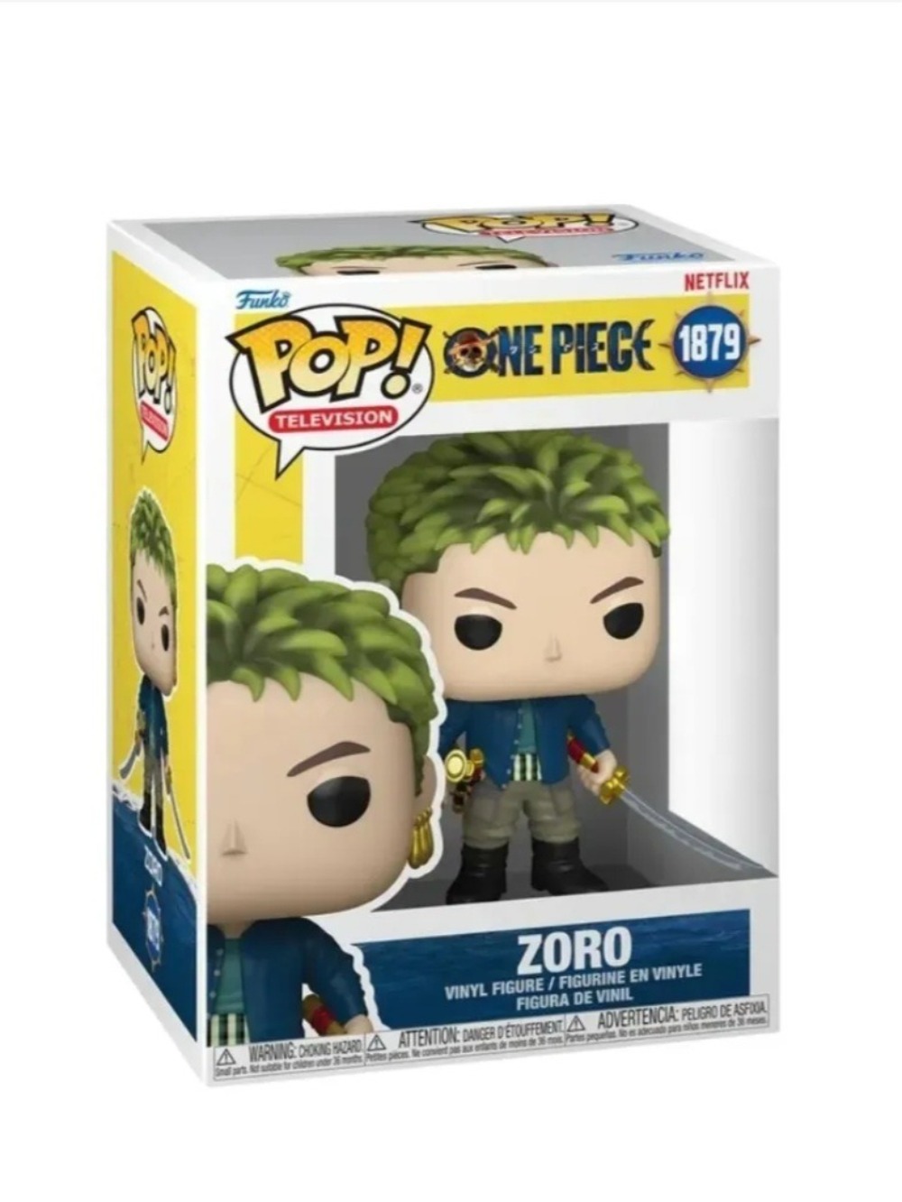 Funko Pop! One Piece Live Action Zoro #1879 — POP, Novo