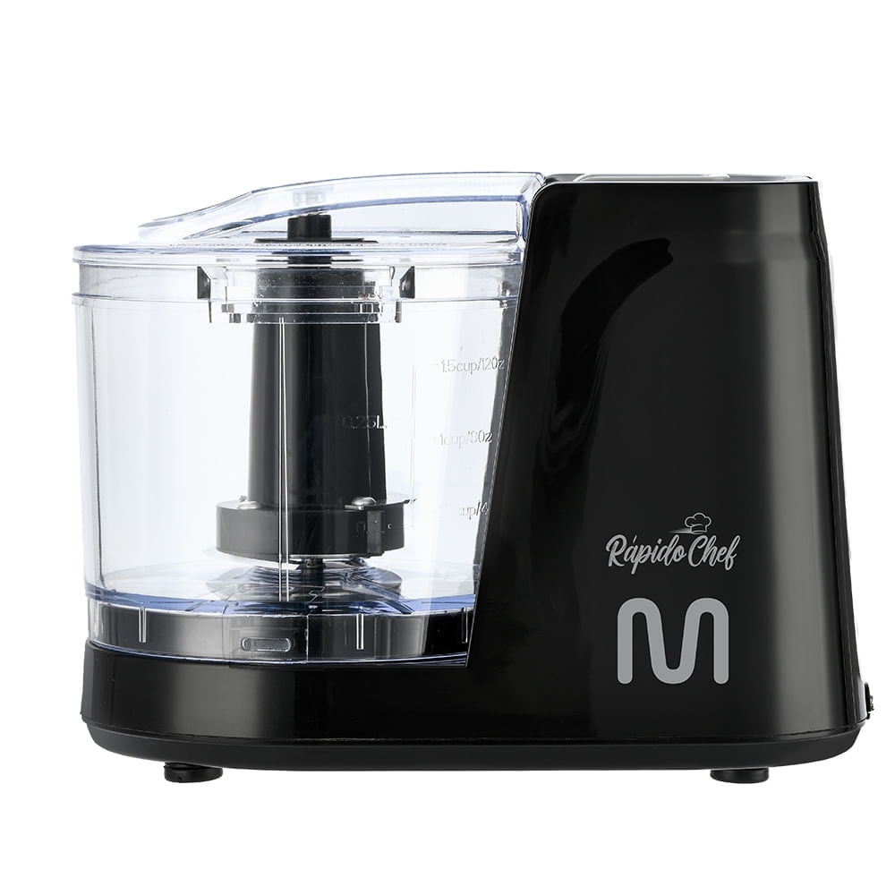 Mini Processador de Alimentos 350ml 220V 100W Preto Multi - CE077 220