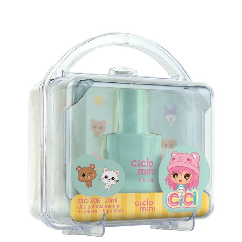 Kit Maletinha Deo Colonia Cici Zoe Ciclo 25ml