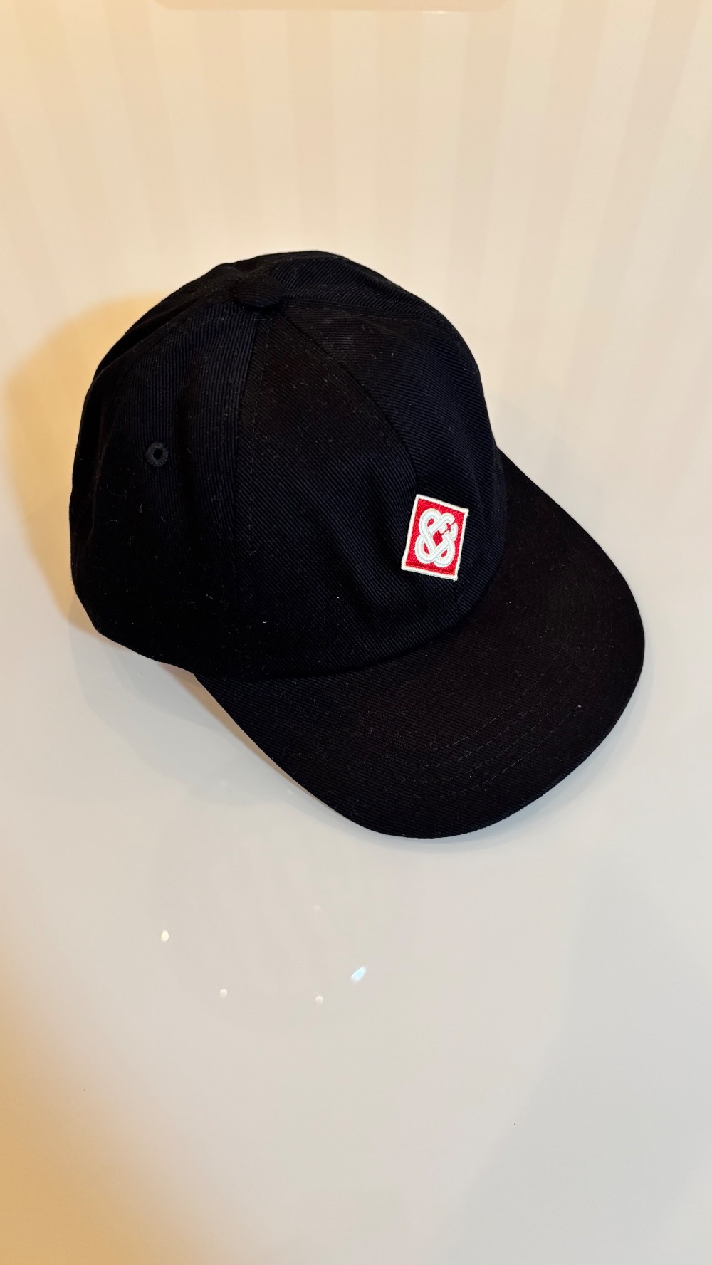 Boné Casablanca Logo Patch Black — Único, Novo