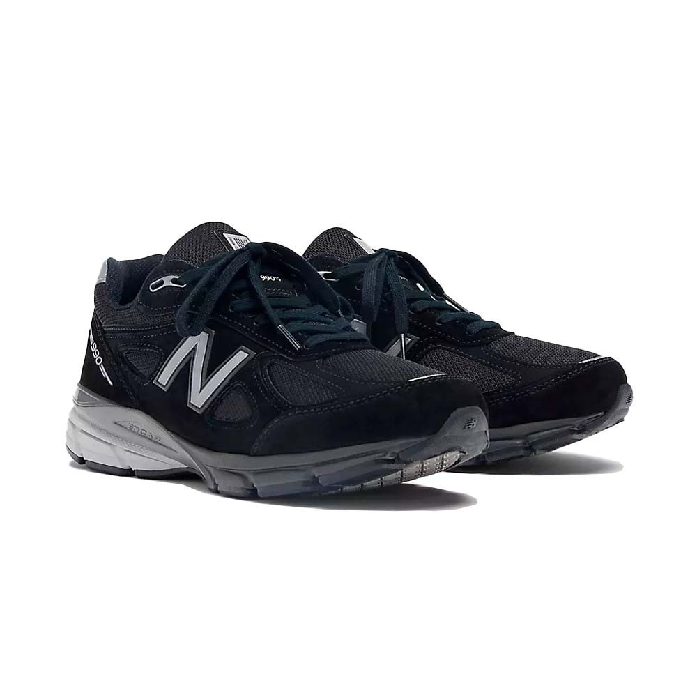 New Balance 990v4 Made in USA Black Silver — 39, Novo