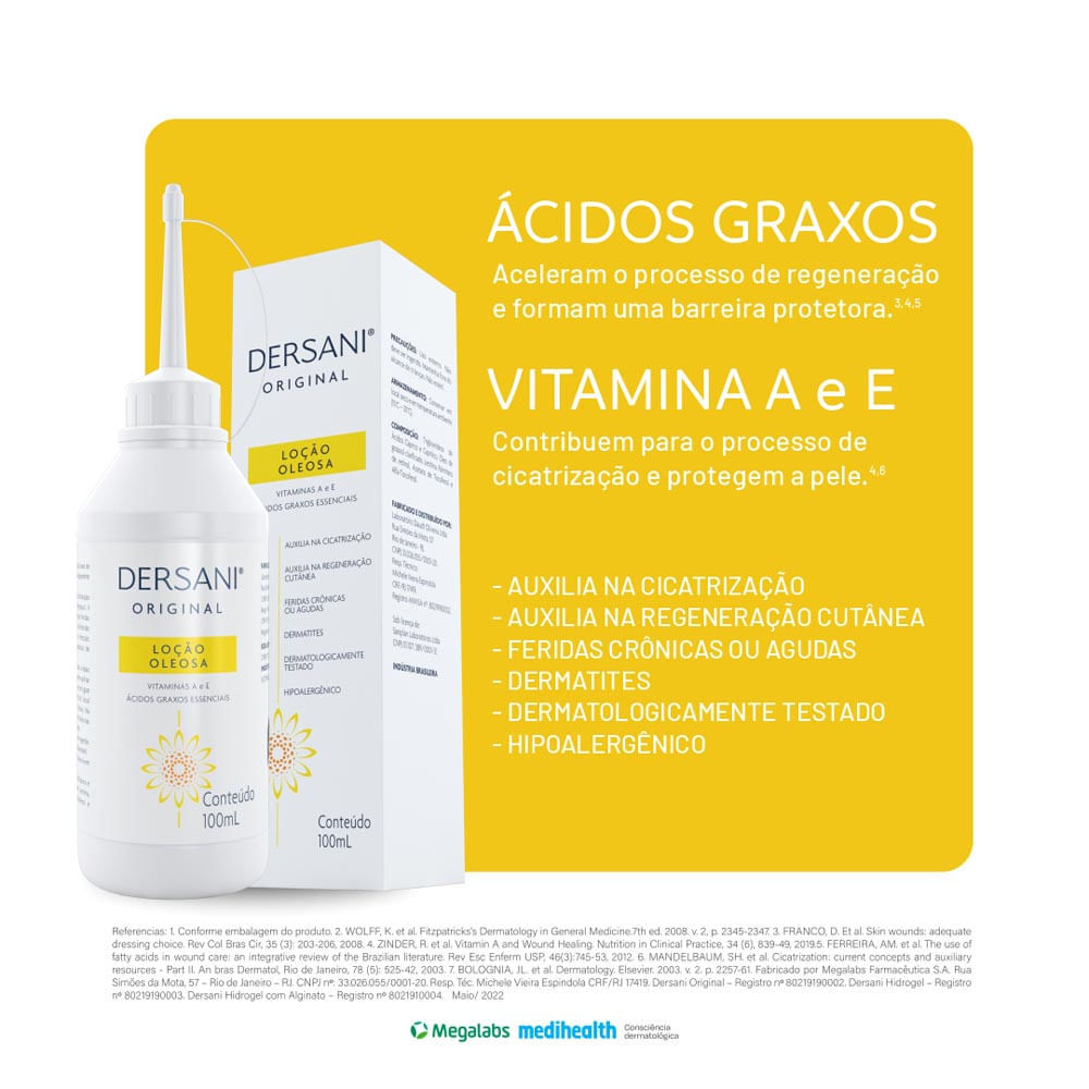 Foto 2 de Dersani Loção Oleosa 100ml