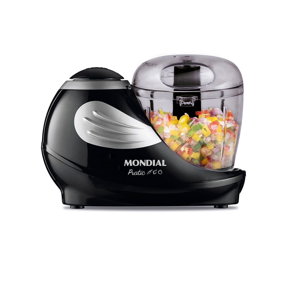Mini Processador Mondial Preto 150W - MP-05-B 110