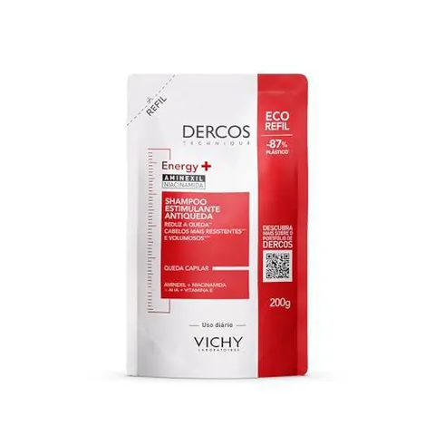 Shampoo Antiqueda Vichy Dercos Energy+ Refil 200g