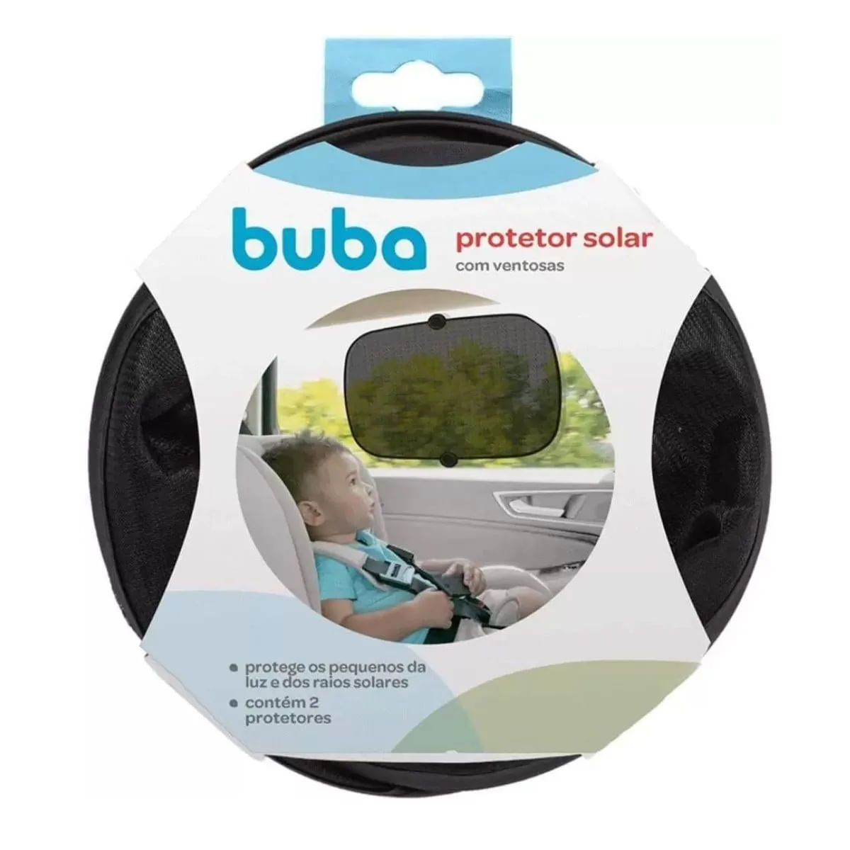 Buba KIT Protetor Solar Com Ventosas para Carro 2 Unidades- 7908103705033