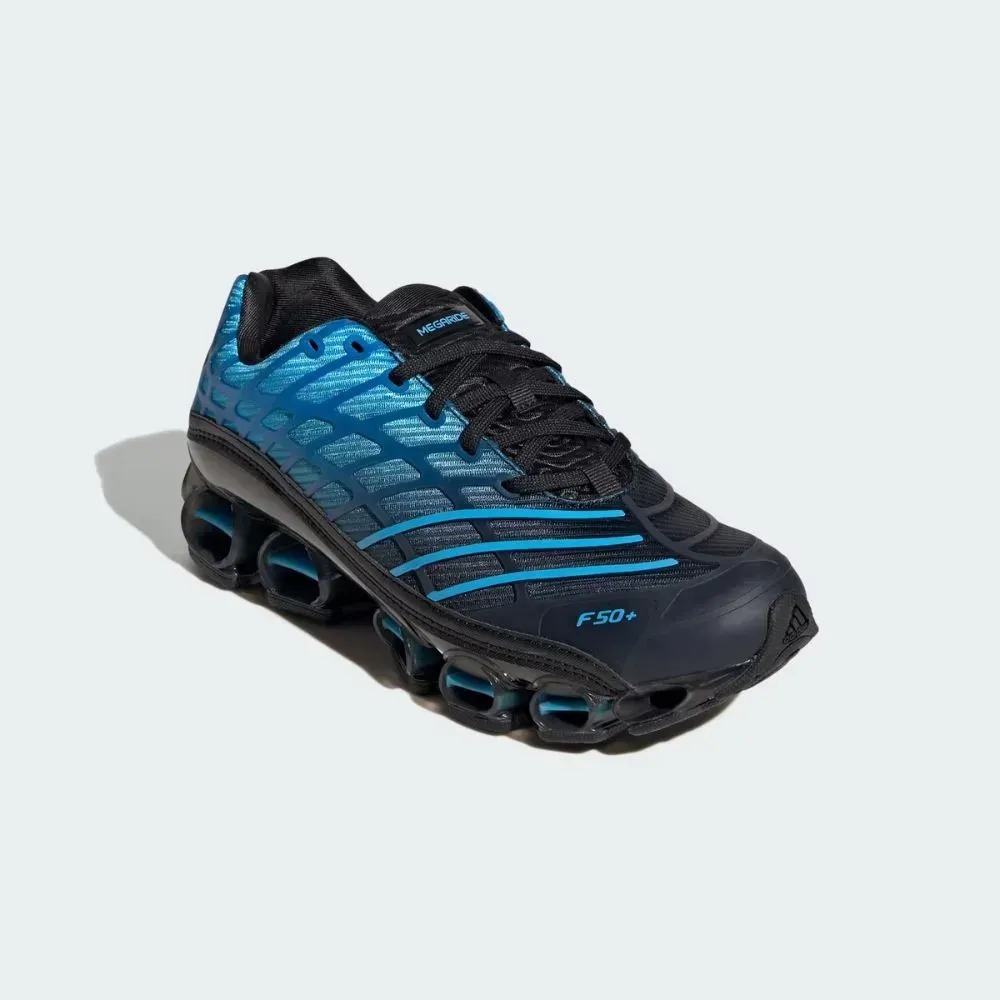 adidas Megaride F50 Core Black Lucid Aquamarine — 38 / 39 / 39.5 / 40 / 40.5 / 41 / 42 / 42.5 / 43 / 43.5 / 44, Novo
