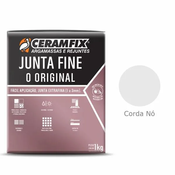 REJUNTE JUNTA FINE O ORIGINAL CORDA-NO 1KG CERAMFIX