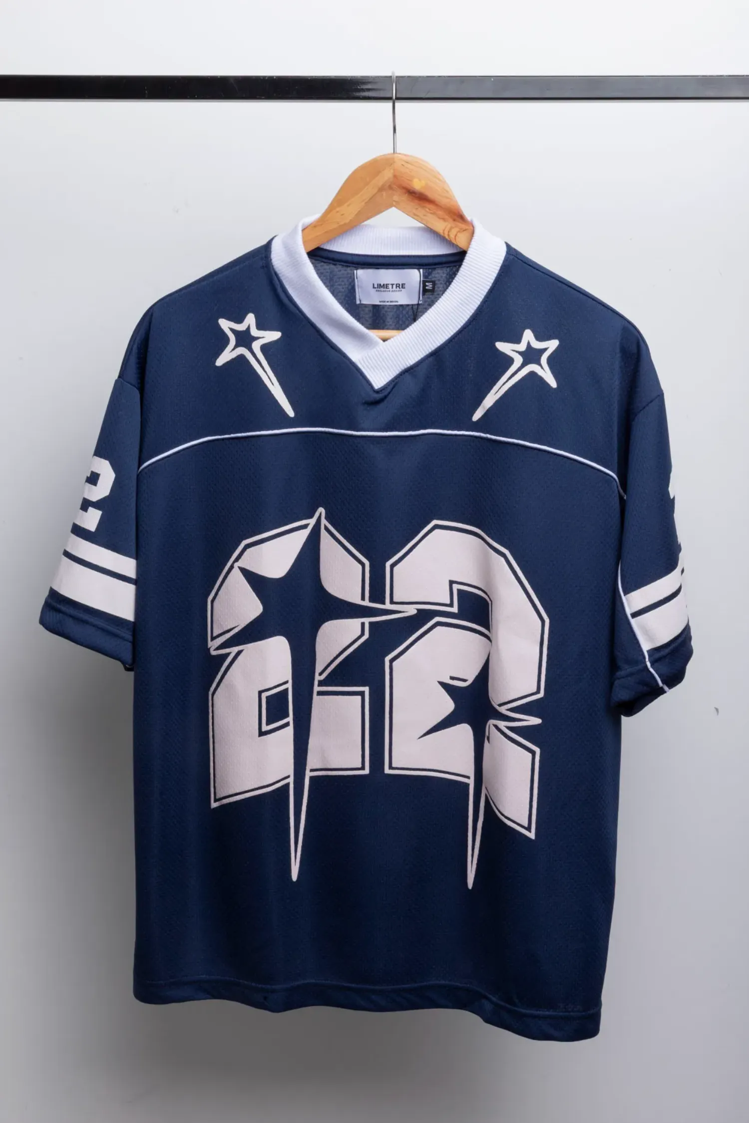Camiseta Limetre Jersey 2022 Navy — P / M / G / XG, Novo