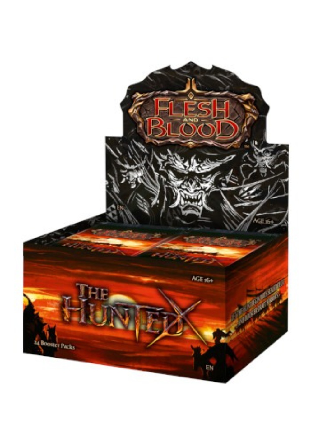 Caixa de Booster The Hunted Flesh and Blood — Único, Novo
