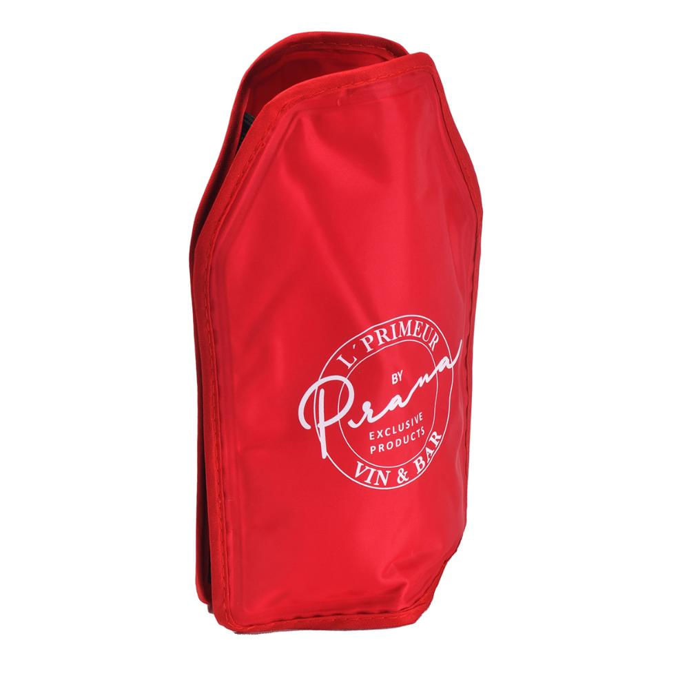 Cooler Térmico com Gel para Vinhos e Garrafas Vermelho Prana