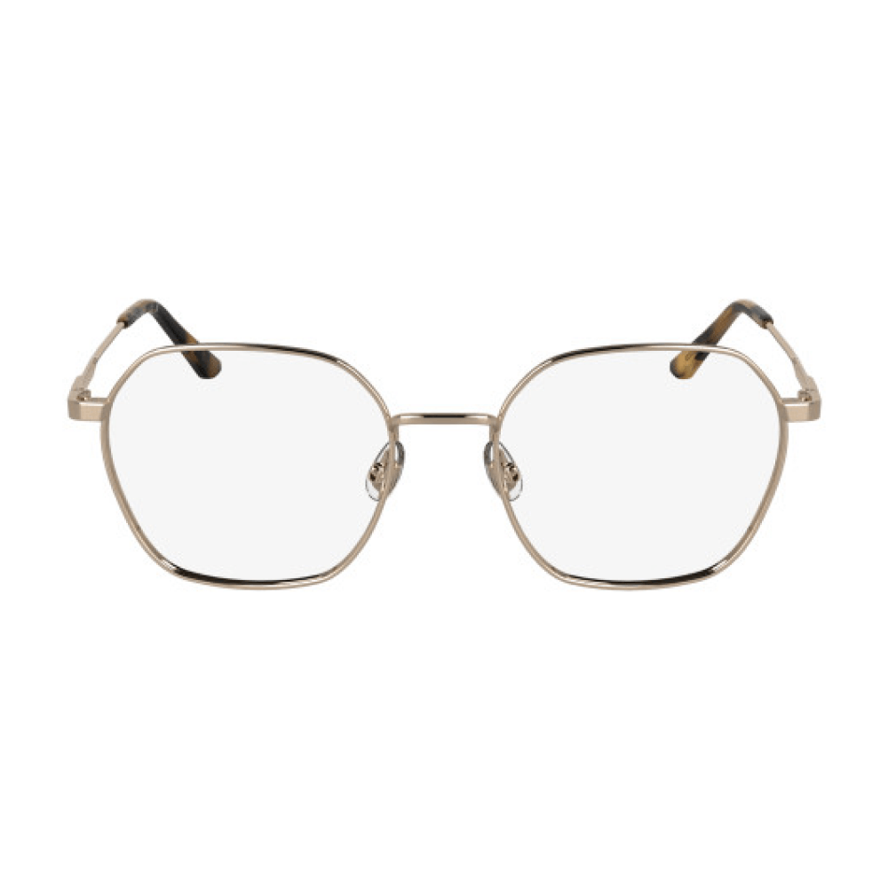 Armação para Óculos de Grau Feminino Calvin Klein CK25103 Dourado Rosé