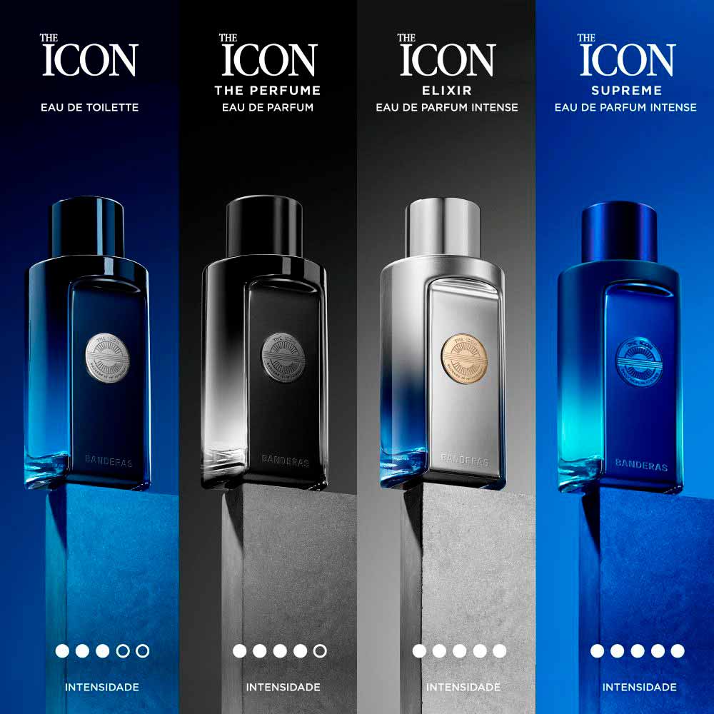 Foto 3 de Perfume The Icon Banderas Masculino Eau de Toilette — 100ml
