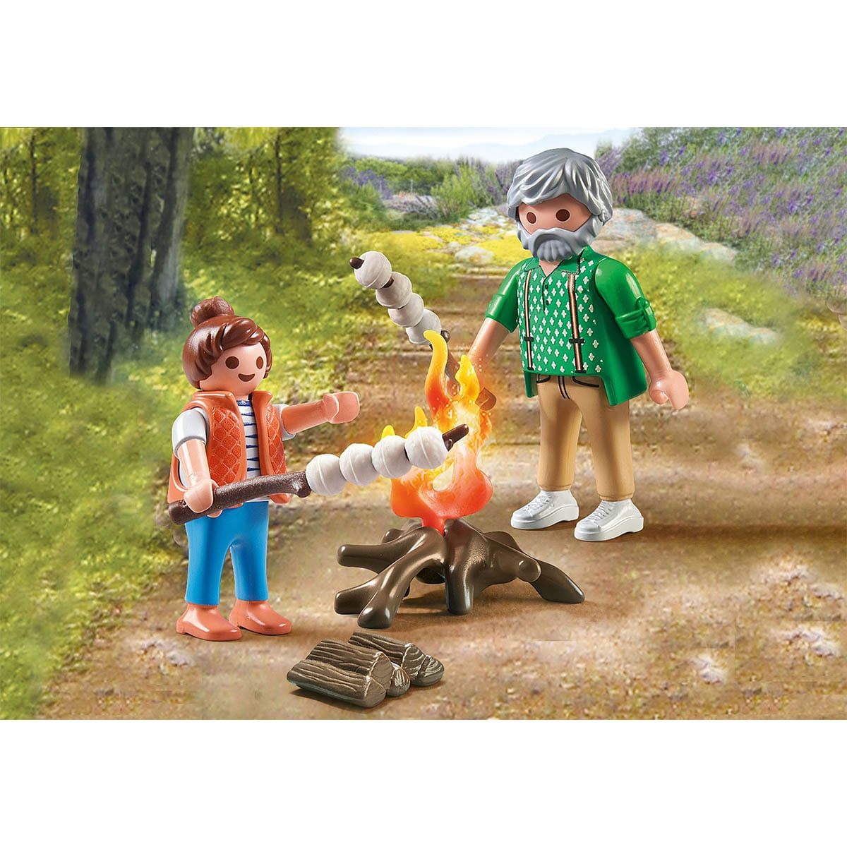 Foto 3 de Fogueira com Marshmallows - Playmobil My Life 71513