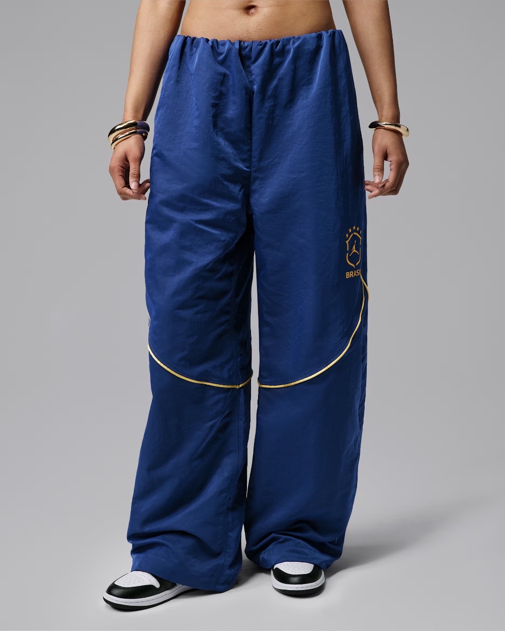 Calça Air Jordan Brasil Tunnel Trousers Old Royal — G, Novo