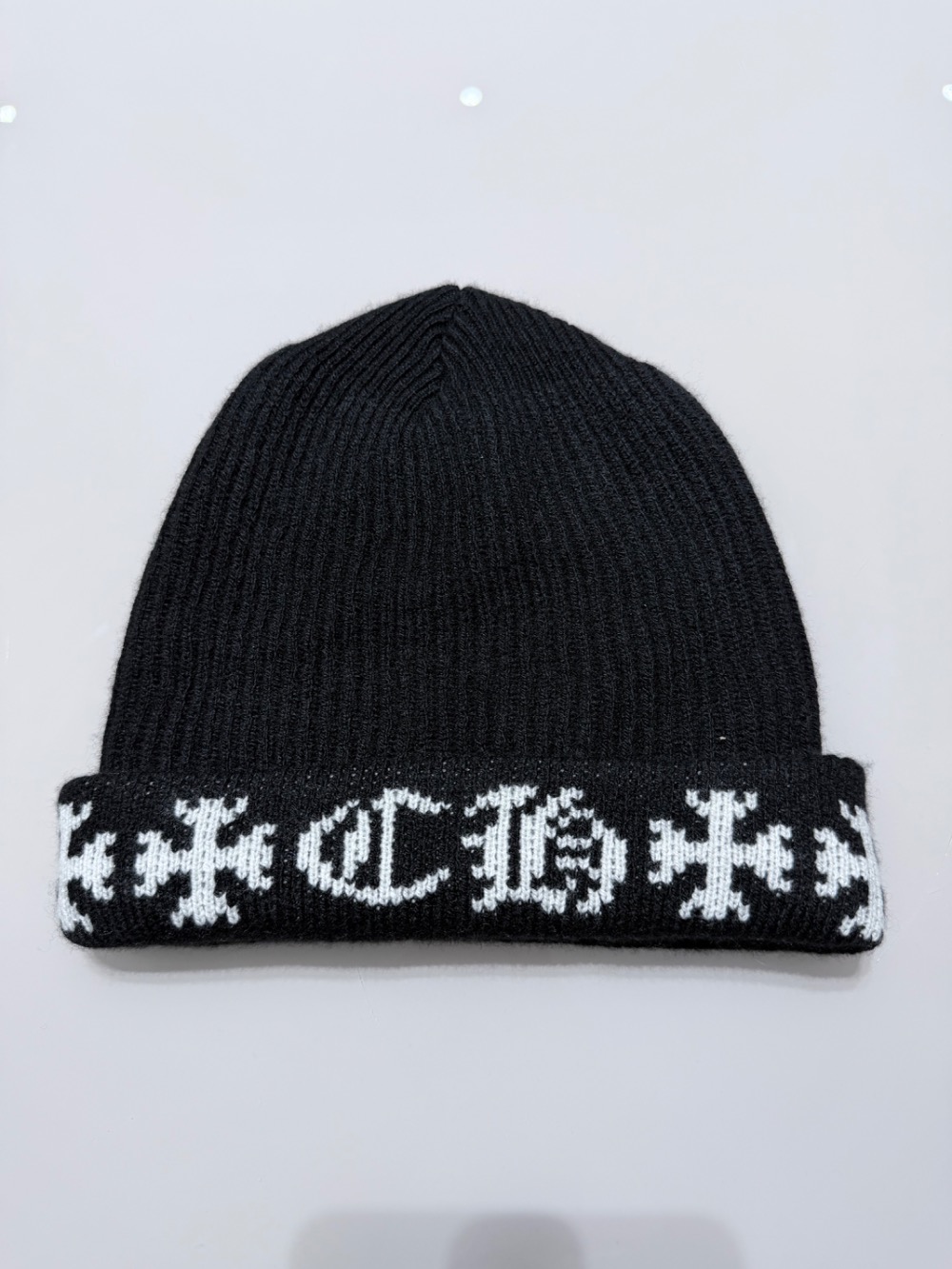 Touca Chrome Hearts Big Daddy NYC Cashmere Black — Único, Novo