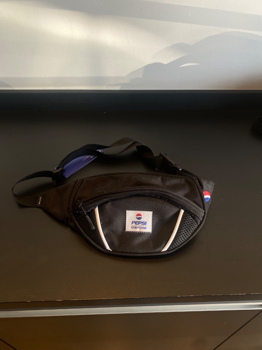 Pepsi x Disturb Bolsa Legacy Waist Bag Black — Único, Novo