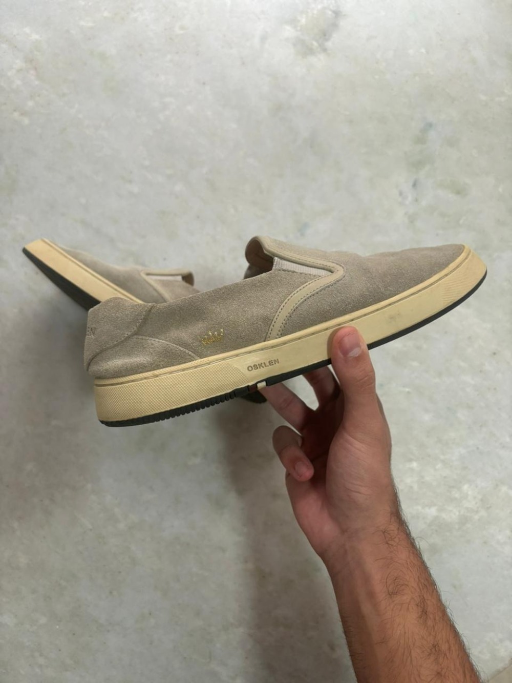 Osklen Slip On Hybrid Bare White — 40, Usado