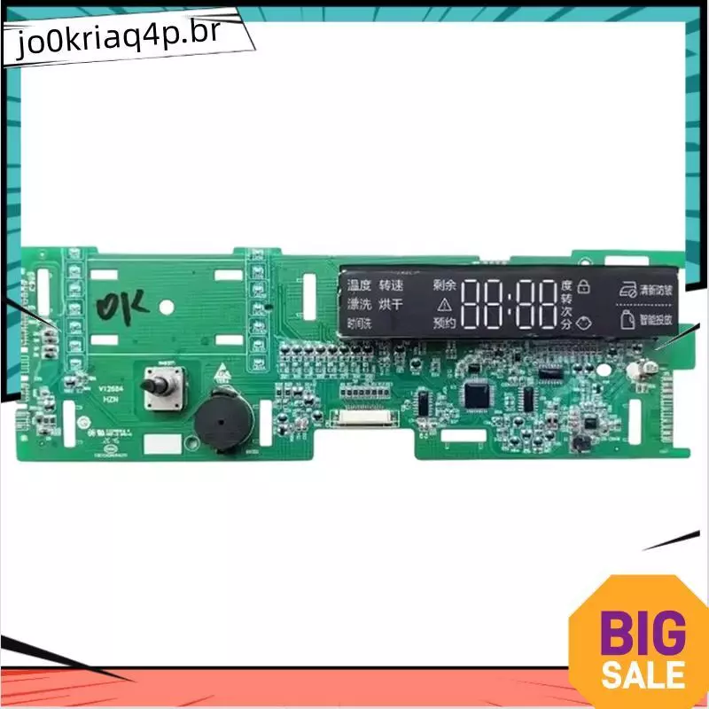 Placa De Exibição Para Computador De Máquina De Lavar Controle EG100MAX5S 0021800126P
