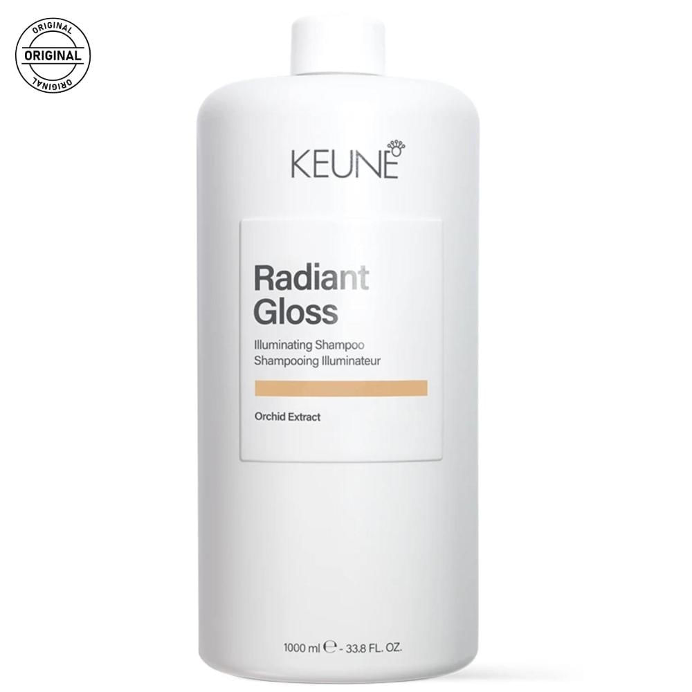 Shampoo Keune Brilho Intenso Hidratação Radiant Gloss 1L