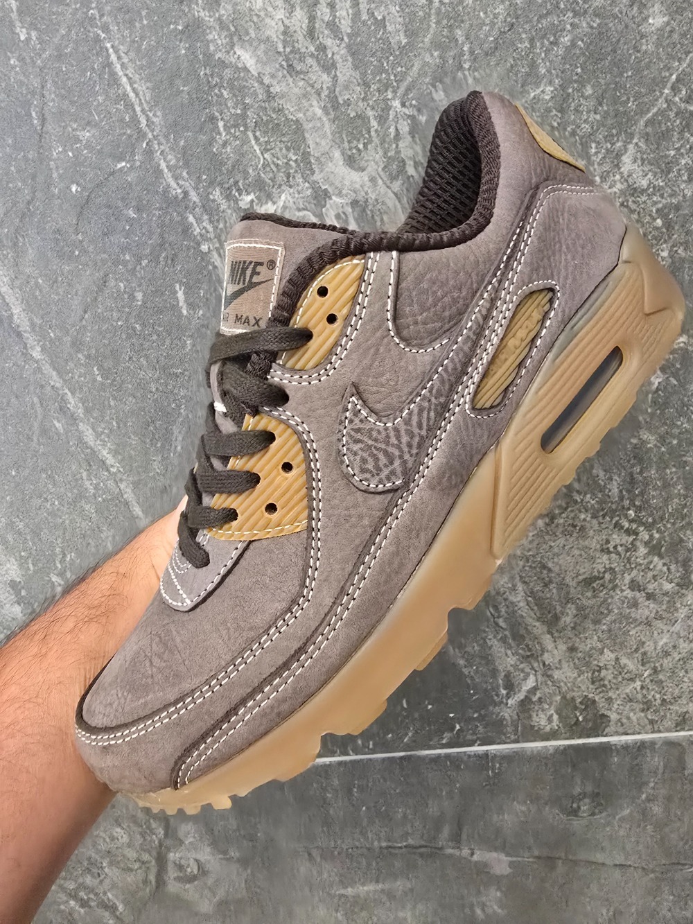 Nike Air Max 90 Shadow Brown — 37 / 38 / 39 / 40 / 41 / 42 / 43 / 44, Novo