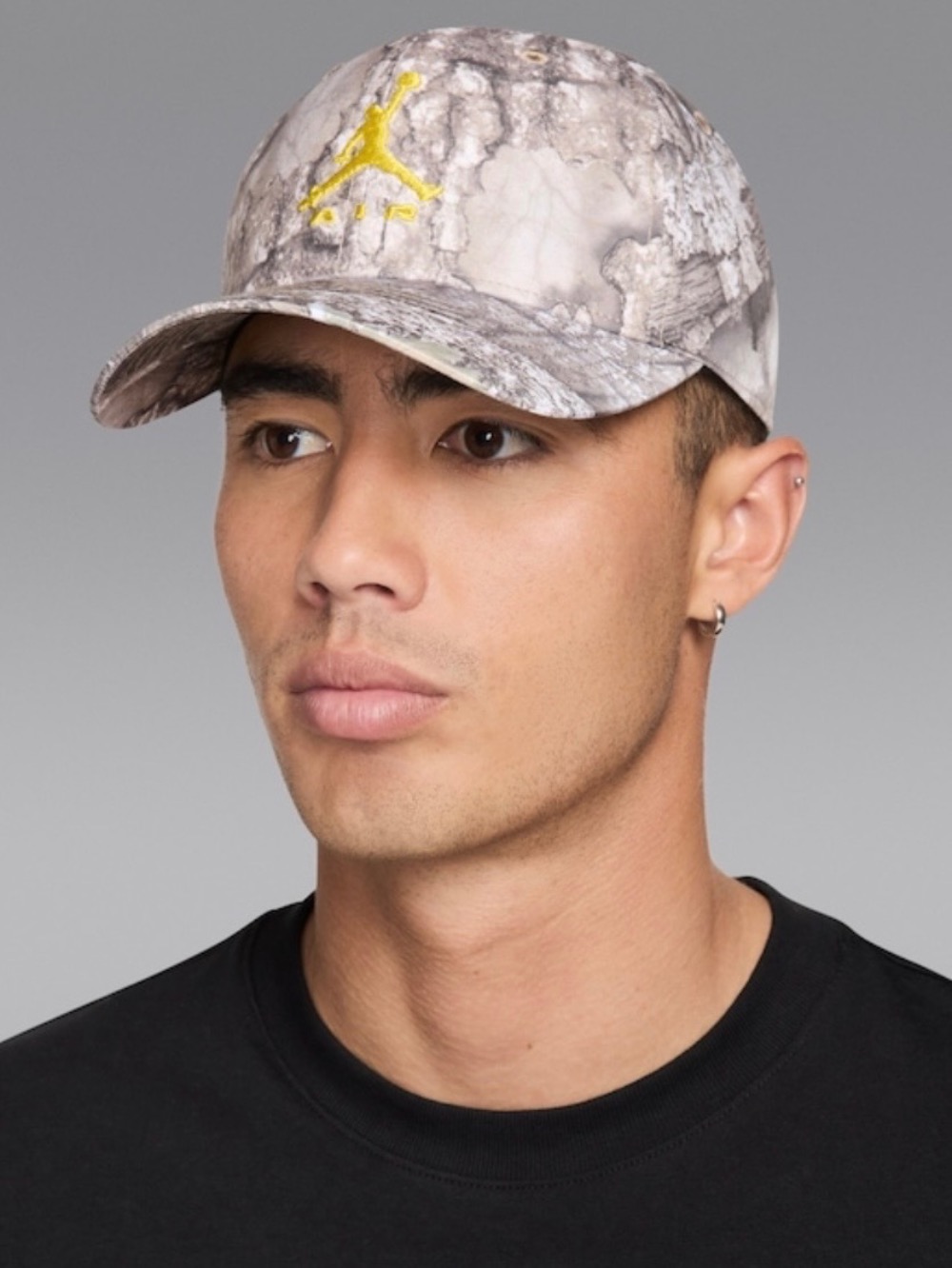 Boné Air Jordan Rise Camo Multicolor — P / M / G / GG, Novo