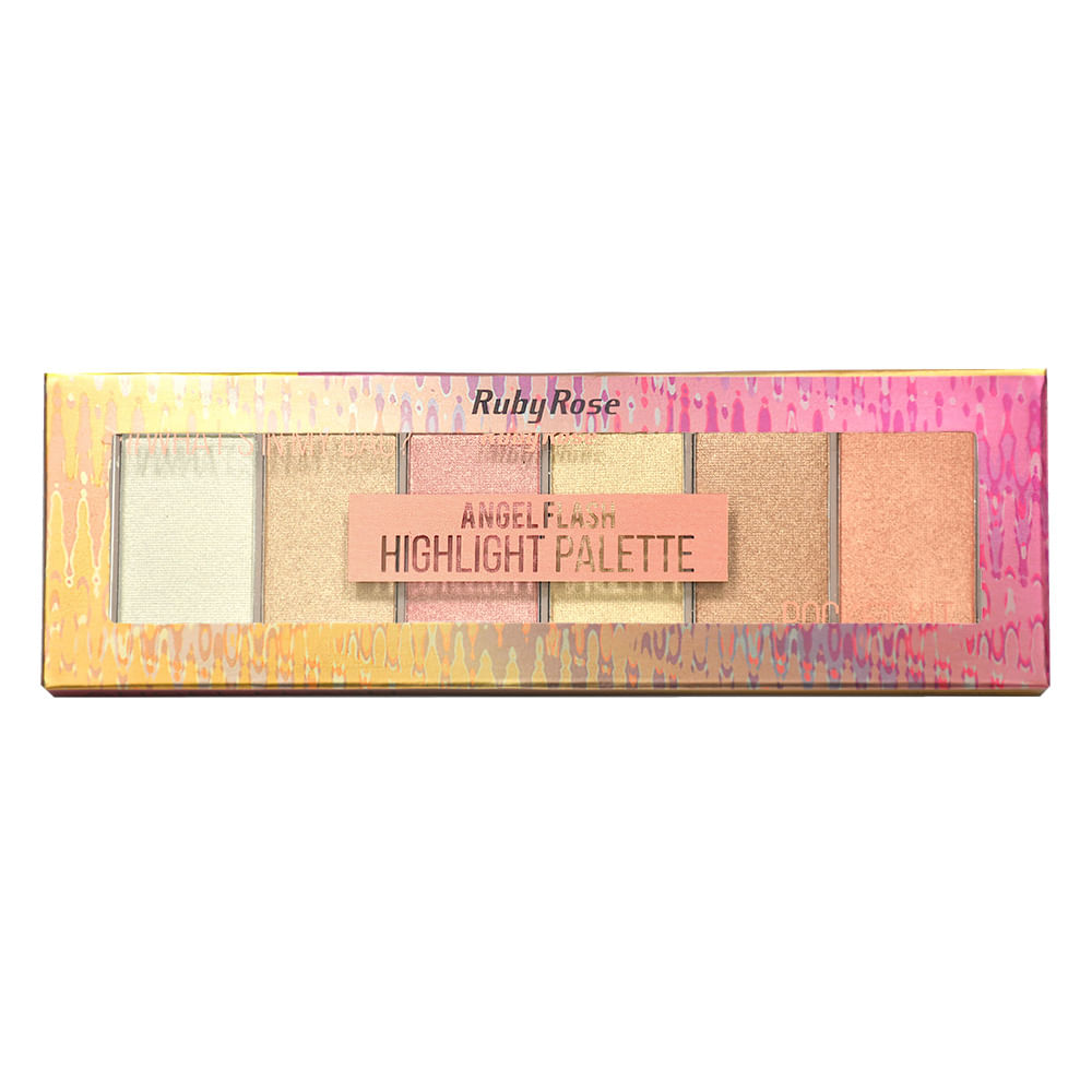 Paleta de Iluminador Ruby Rose - Angel Flash — 1 Un