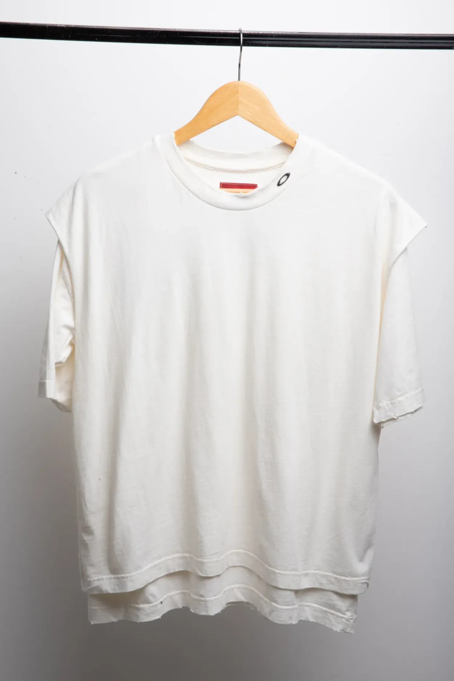 Oakley x Piet Camiseta Layered Bone White — P / M / G / XG / XXG, Novo