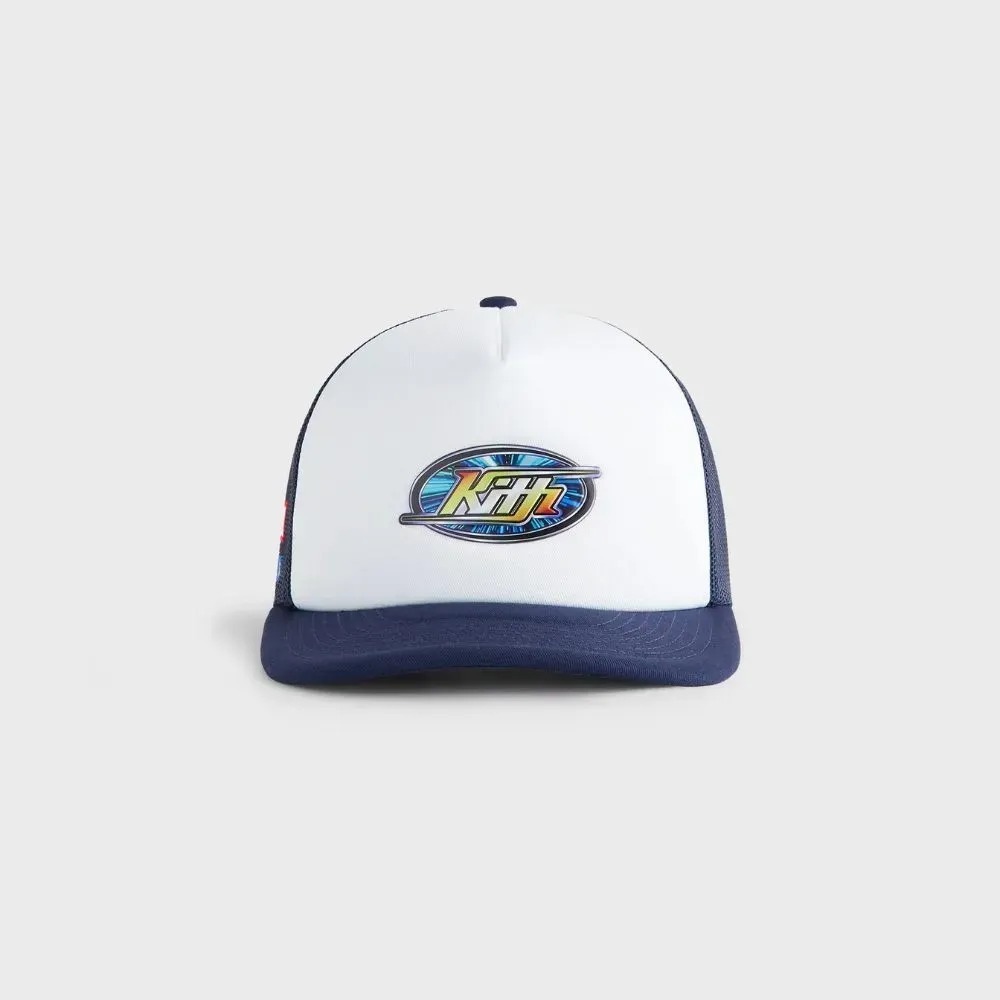 Marvel vs. Capcom x Kith Boné Twill Nolan Trucker Nocturnal — Único, Novo