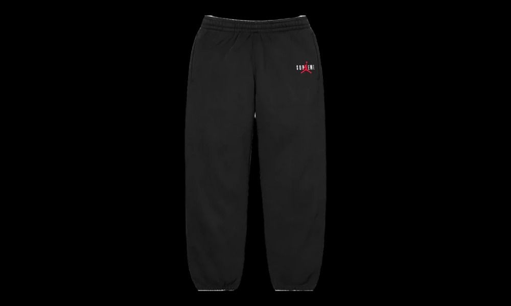 Supreme x Jordan Calça Black — M, Novo