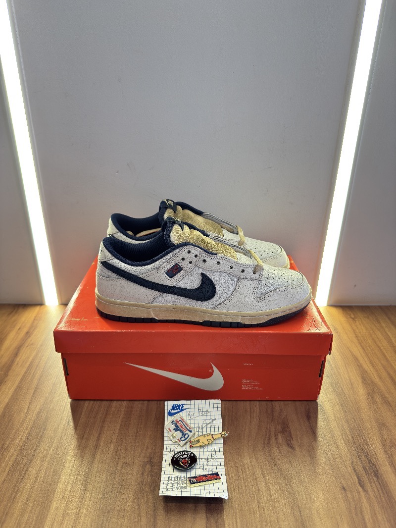 Foto 2 de Stranger Things x Nike Dunk Low Phantom Midnight Navy — 42, Novo