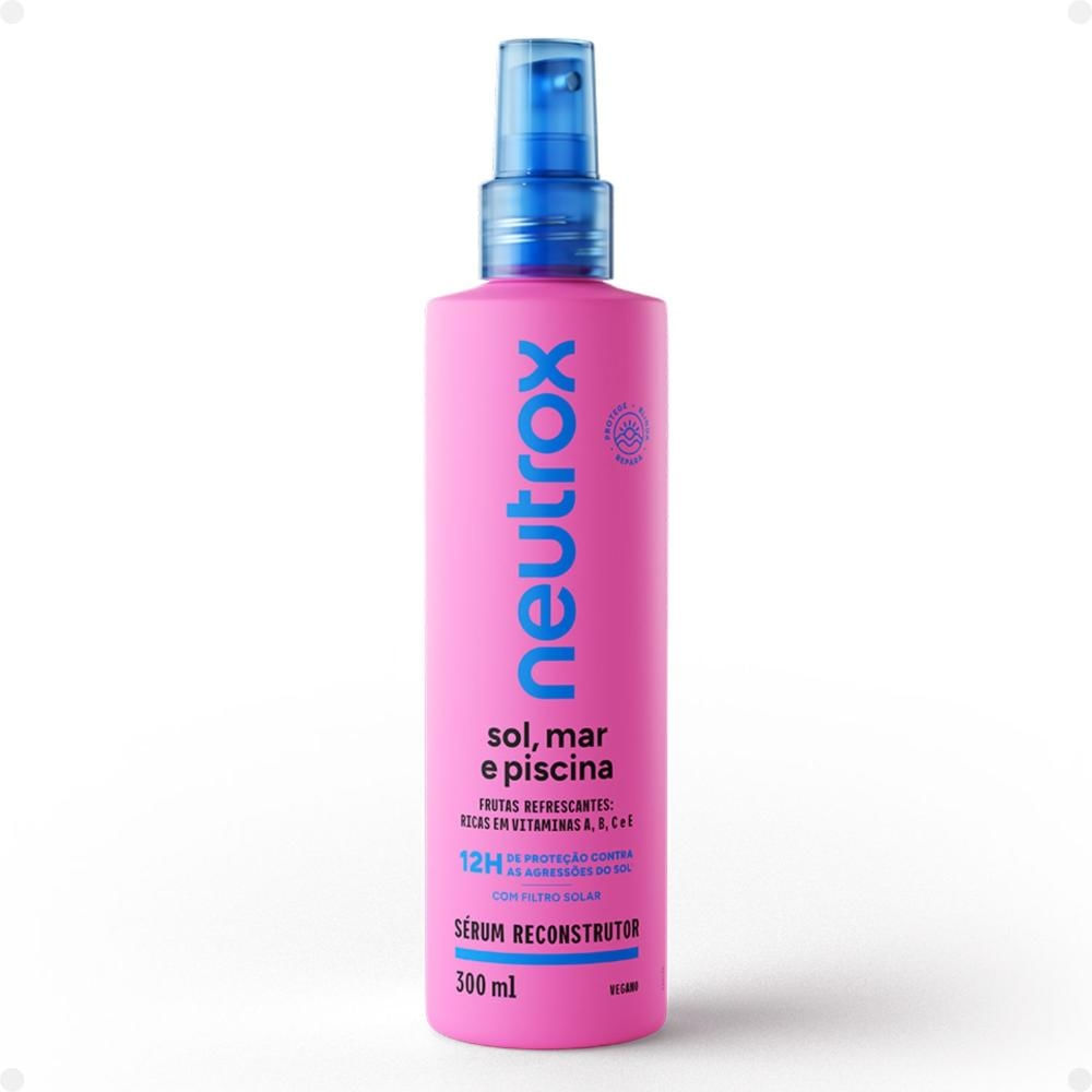 Spray Sérum Reconstrutor Neutrox Sol, Mar e Piscina 300ml