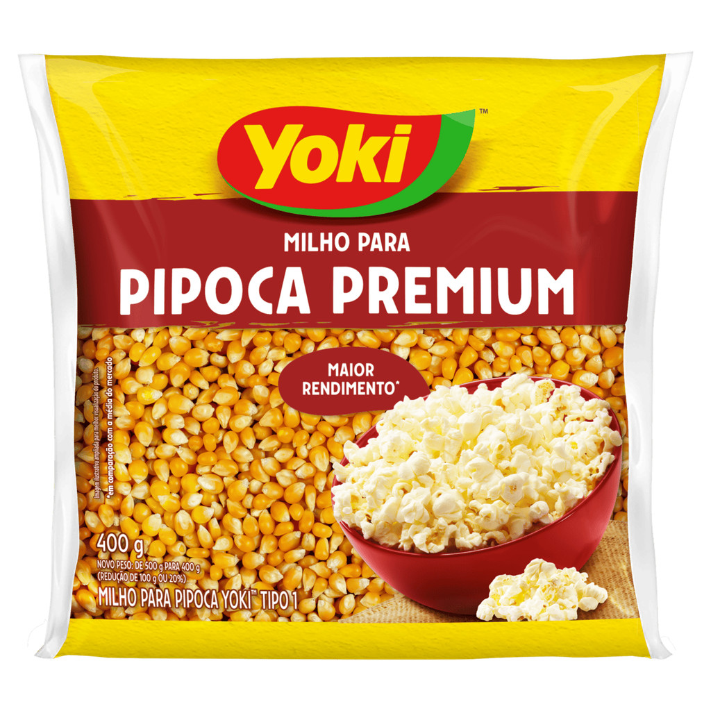 Yoki Milho para Pipoca Premium 400g