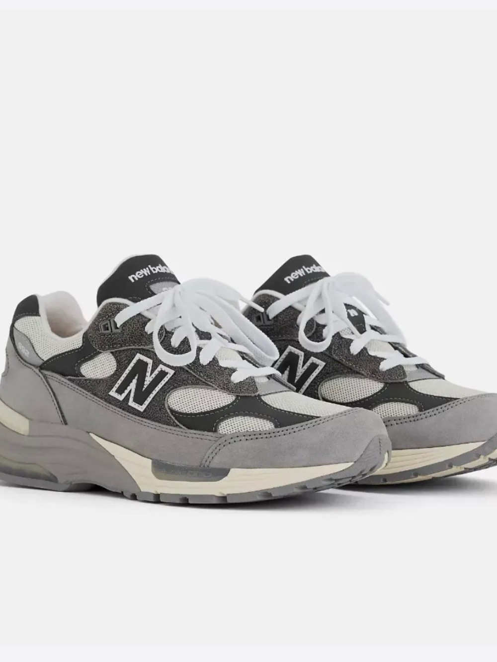 New Balance Made in USA 992 Shadow Grey Turtledove Blacktop — 38 / 39 / 41 / 44, Novo