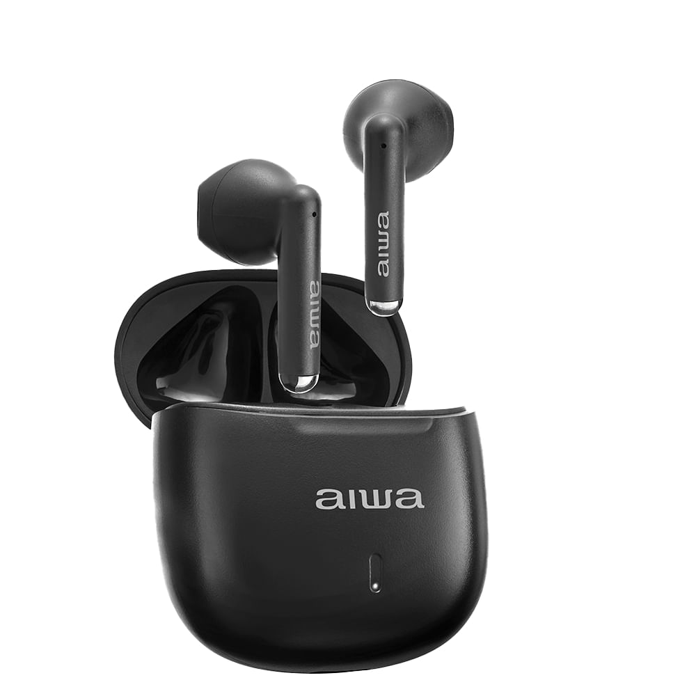 Fone de Ouvido Earbud Aiwa EB-05-B Bluetooth ENC APP Bivolt