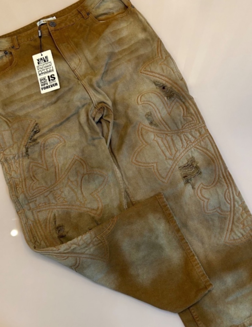 Calça Vale Lives Forever Carver Work Desert — 40 / 42, Novo