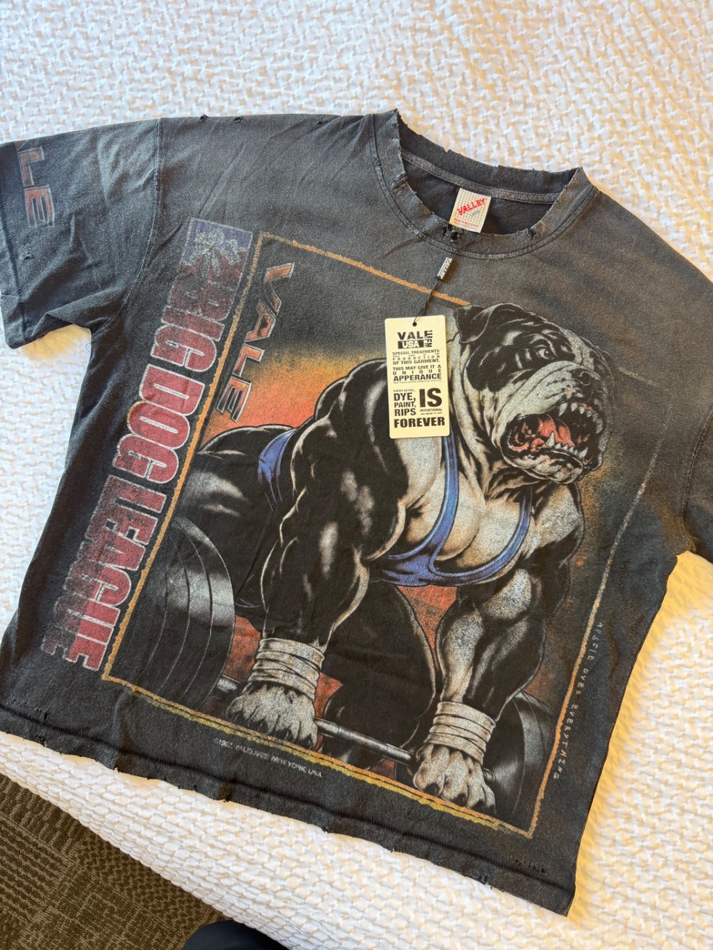 Camiseta Vale Lives Forever Heavyweight Black — G, Novo