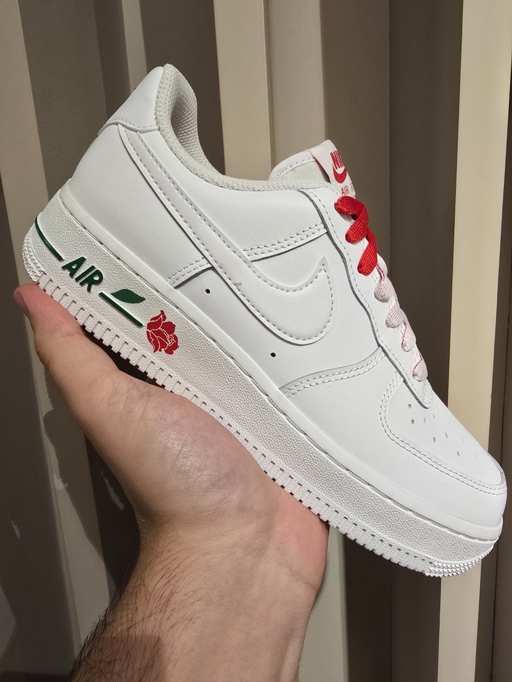 Nike Air Force 1 Low Rose White Feminino — 34 / 38, Novo