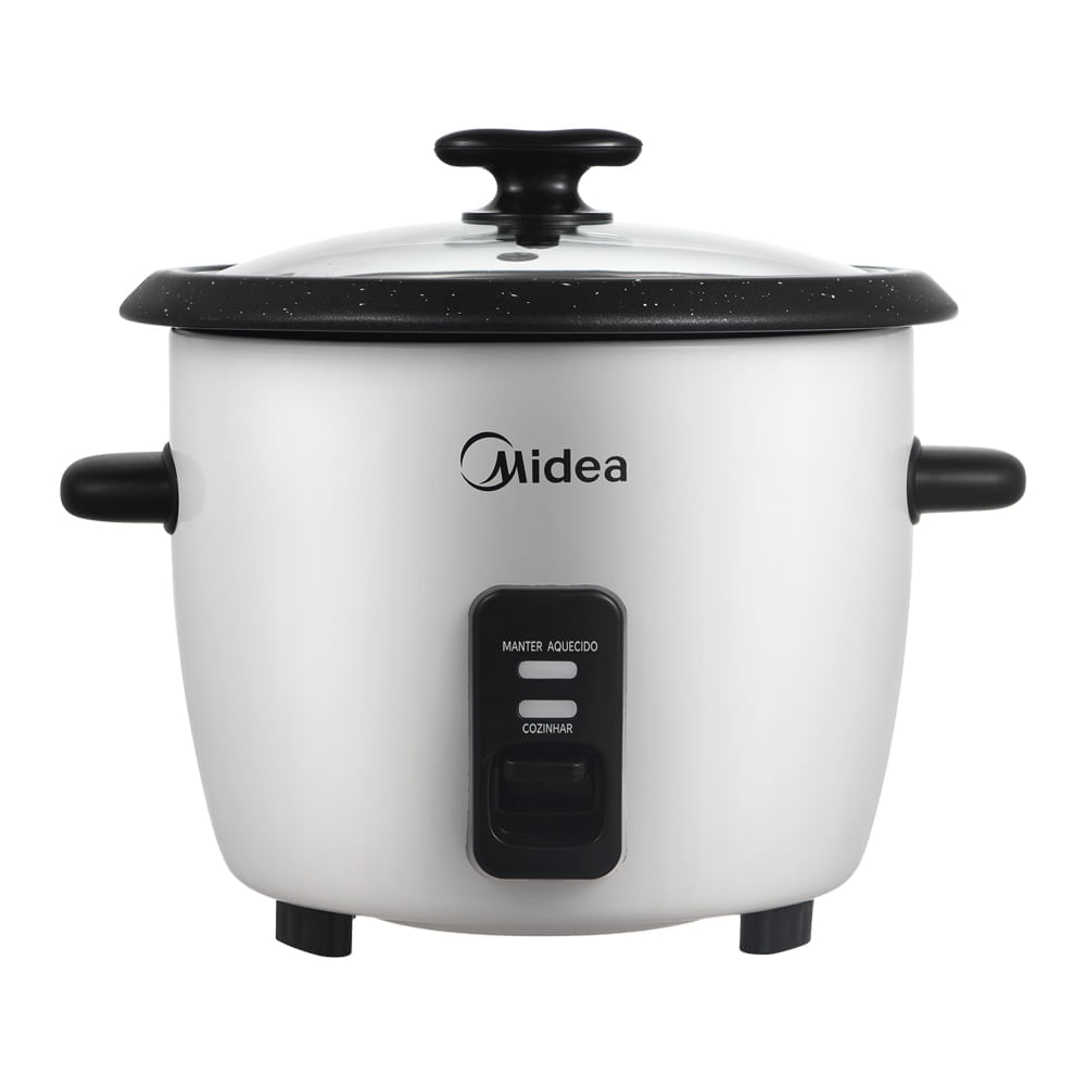 Panela de Arroz Elétrica 2,5L Branca Midea 110