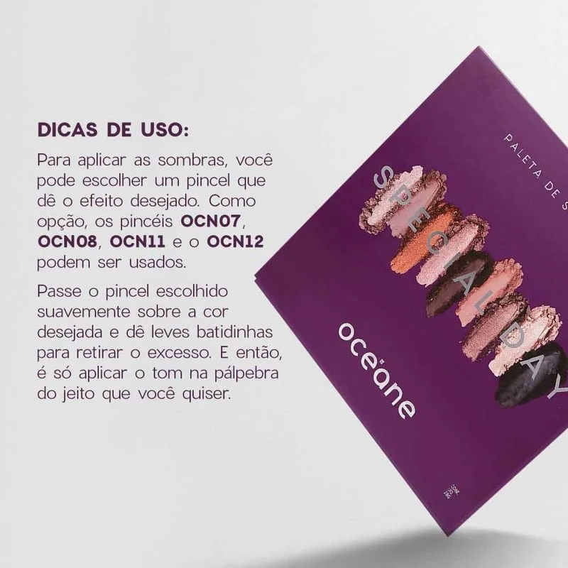 Foto 5 de Paleta de Sombras Océane Special Day Colorido
