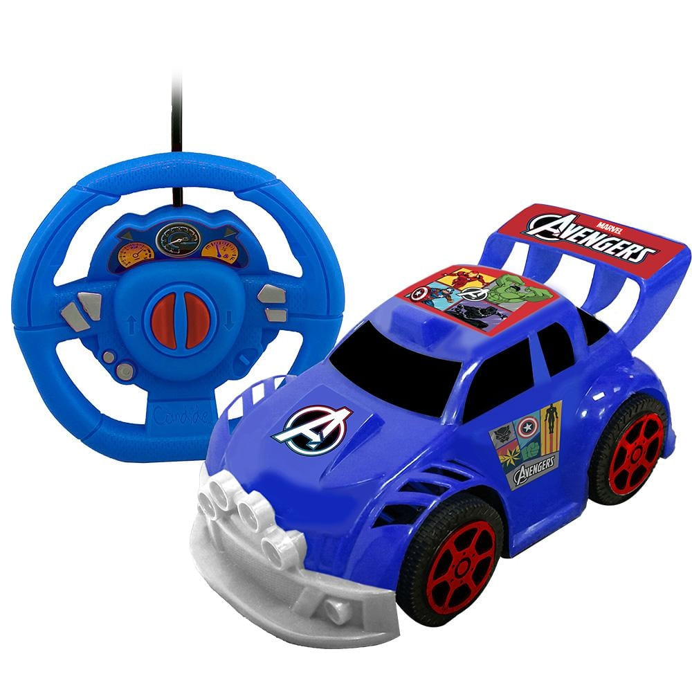 Carrinho de Controle Remoto Vingadores - Smart Driver