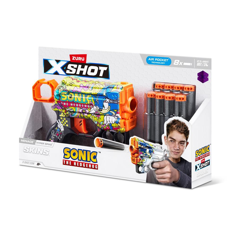 Foto 5 de Lançador de dardos X-Shot, Skins Menace Sonic, Hyper Spike