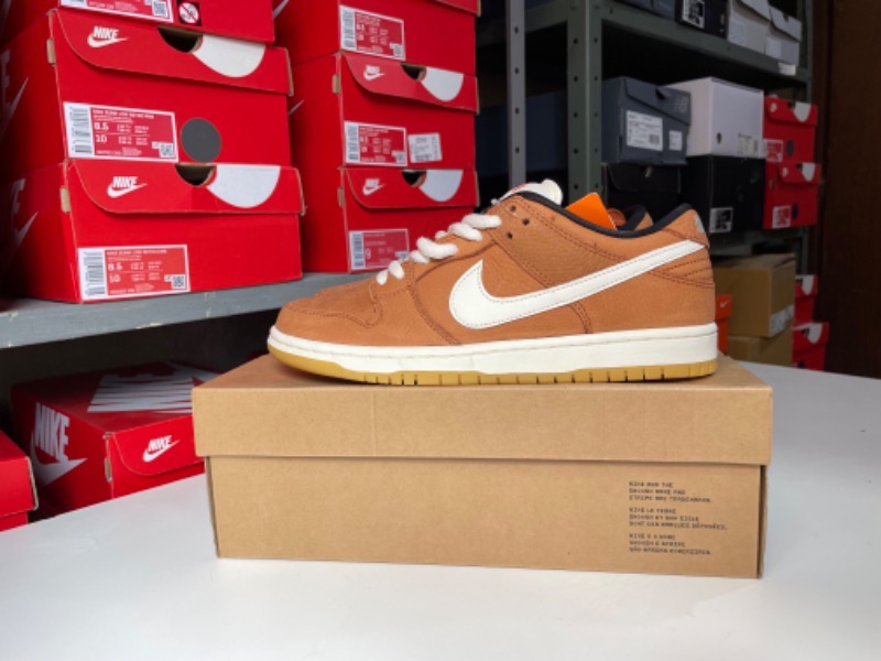 Foto 3 de Nike SB Dunk Low Pro ISO Dark Russet — 40, Novo