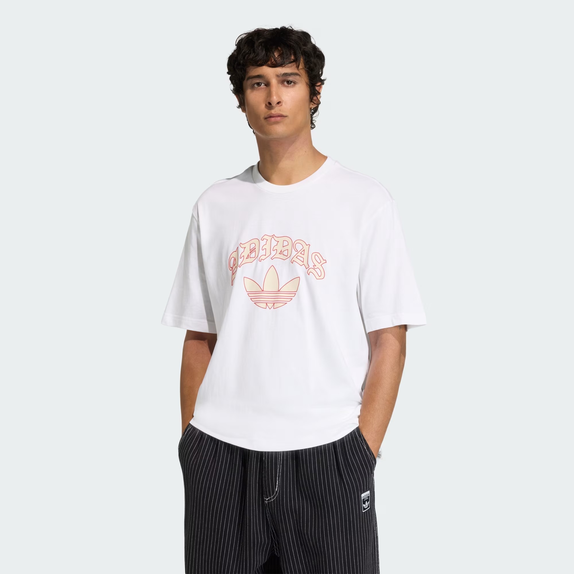 Camiseta adidas Trefoil Series White — P / M / G / XG, Novo