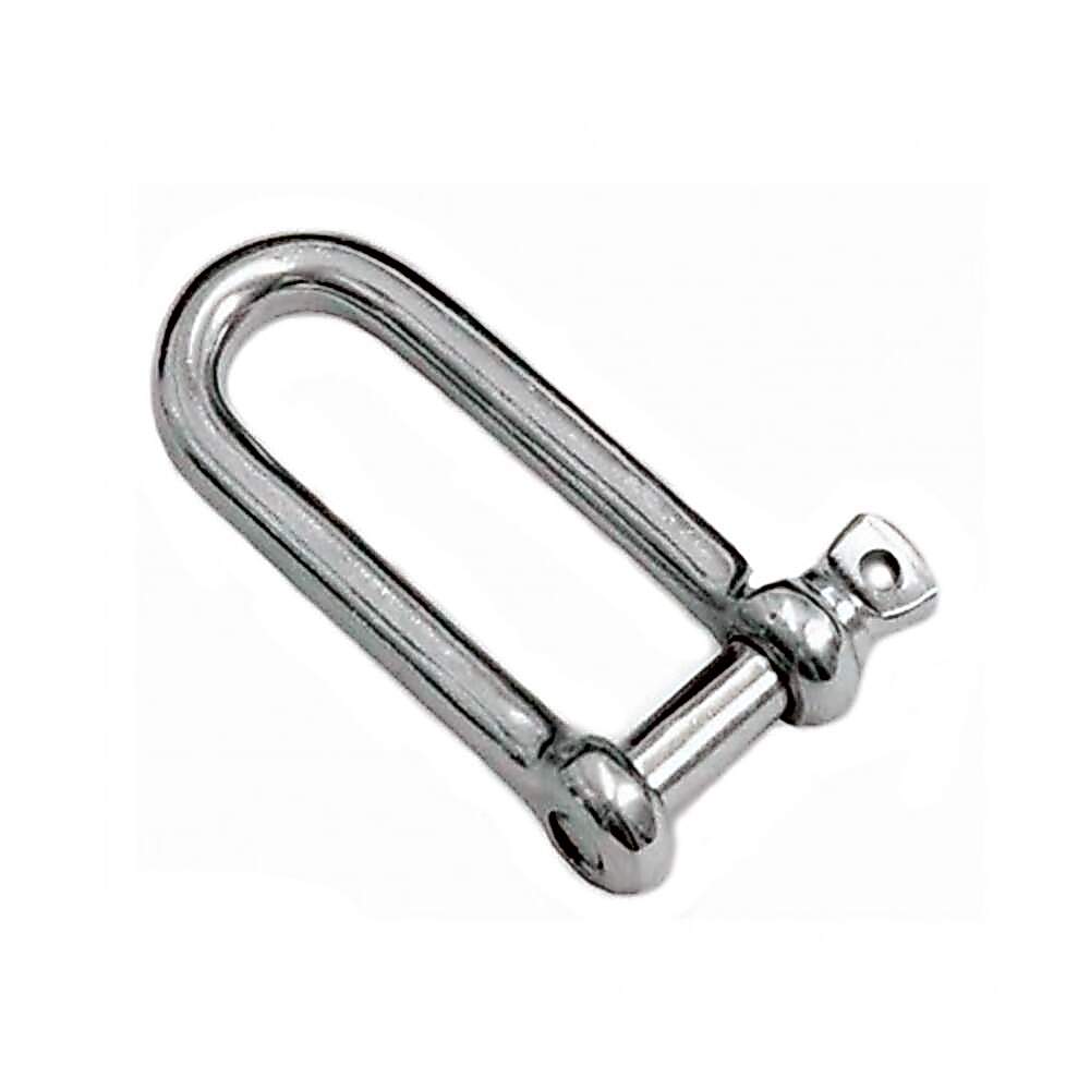 Manilha Reta Longa 8mm Inox