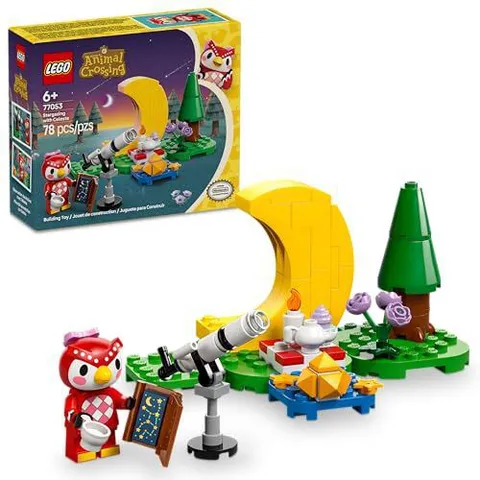 LEGO, Animal Crossing, Admirando Estrelas com Celeste, x78 Peças